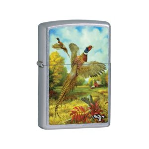 28010 Zippo Pheasant Red Barn [Linda Picken]