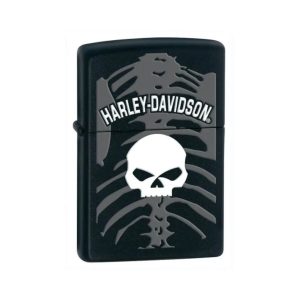 28085 Zippo Skull [Harley-Davidson®]