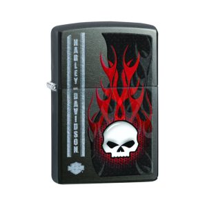 28618 Zippo Flaming Skull [Harley-Davidson®]