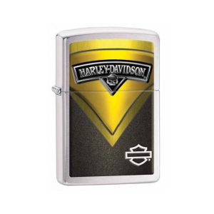 28821 Zippo Yellow Black [Harley-Davidson®]