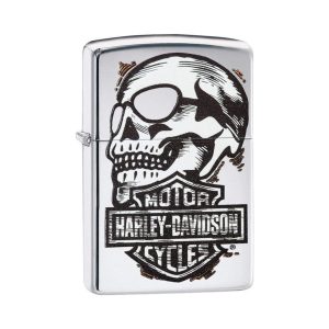 29281 Zippo Skull [Harley-Davidson®]