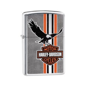 29656 Zippo Eagle Stripes [Harley-Davidson®]