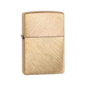 29830 Zippo Herringbone Sweep Brass