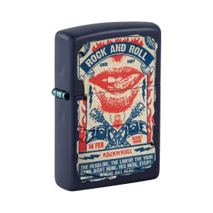 46061 Zippo Rock & Roll Poster