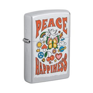 46062 Zippo Peace Happiness