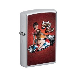 46073 Zippo Barber Shop Pinup