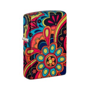 46128 Zippo Flower Power