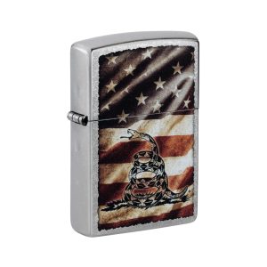 46417 Zippo Patriotic [Don't Tread On Me®]