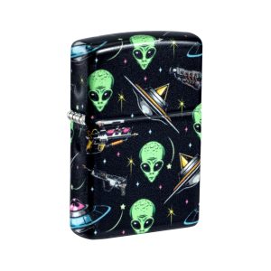 46561 Zippo Alien Pattern