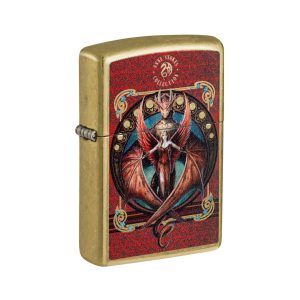 46689 Zippo Copperwing Dragon [Anne Stokes]