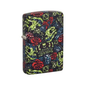 49696 Zippo Skull Crown