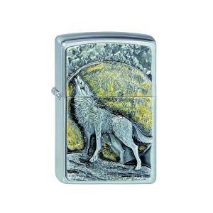 2003038 Zippo Wolf at Moonlight