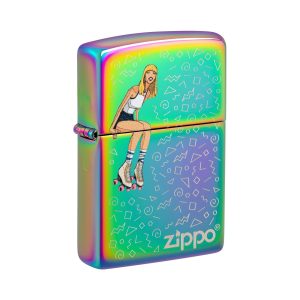 46044 Zippo Roller Skate Girl