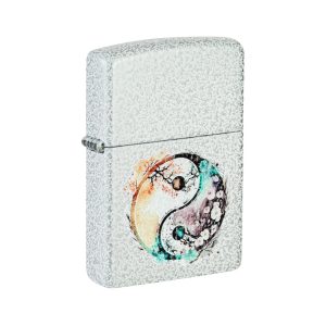 46249 Zippo Floral Yin & Yang