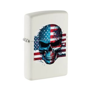 46395 Zippo Skull Flag
