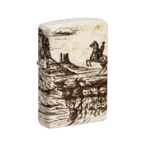 48518 Zippo Wild West Scene