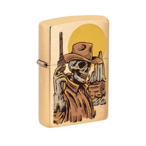 48519 Zippo Wild West Skeleton