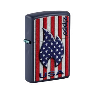 48560 Zippo Patriotic Flame
