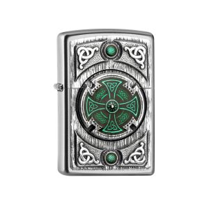 2005167 Zippo Celtic Green Cross