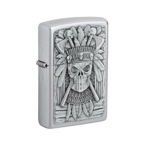 2007659 Zippo Indian Skull