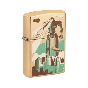 46070 Zippo Robot Over City