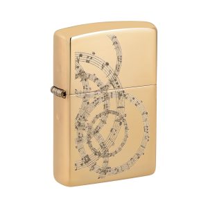 46324 Zippo Musical Notes