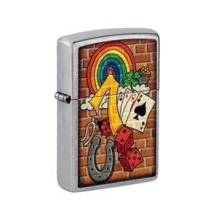 46807 Zippo Luck Symbols