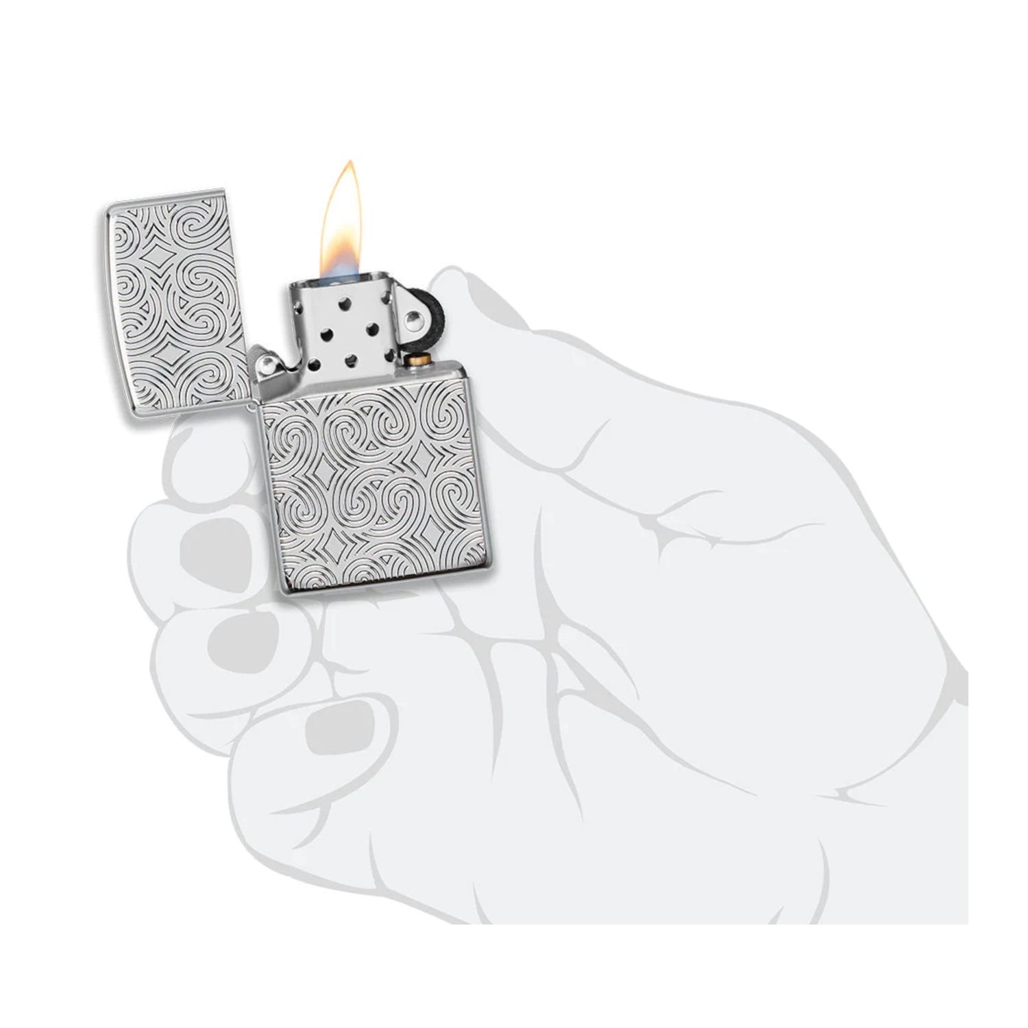 48066 Zippo Geometric