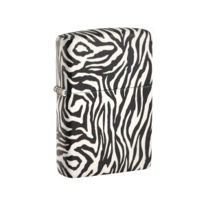 48223 Zippo Zebra Print