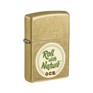 48267 Zippo OCB Reg Brass Nature