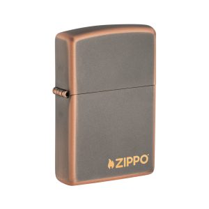 49839ZL Zippo Classic Rustic Bronze Logo