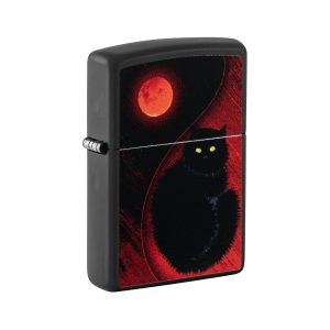 48453 Zippo Black Cat