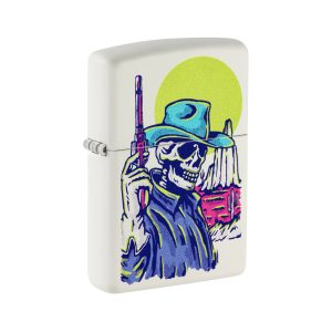 48502 Zippo Wild West Skeleton
