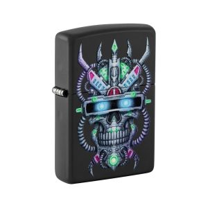 48516 Zippo Cyber Skull