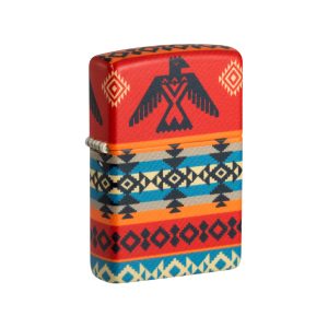 48524 Zippo Indian Thunderbird Pattern