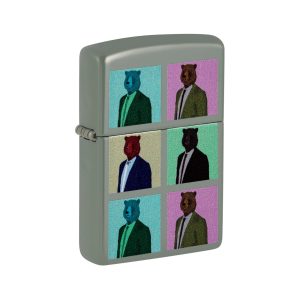 48541 Zippo Bear Squares
