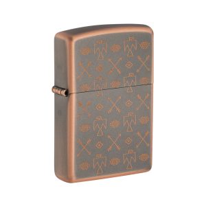48543 Zippo Indian Pattern