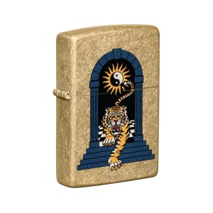 48613 Zippo Tiger Tattoo