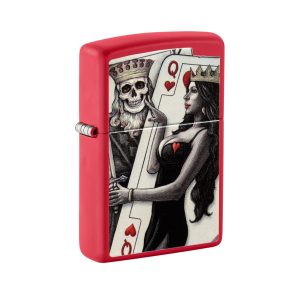 48624 Zippo Skull King Queen Beauty