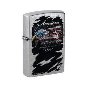 48633 Zippo Eagle Flag [Buck Wear™]