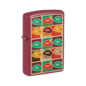 48653 Zippo Pop Art Lips