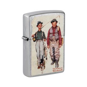 48987 Zippo Fishing [Norman Rockwell]