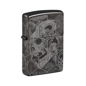 46425 Zippo Mushroom Skulls