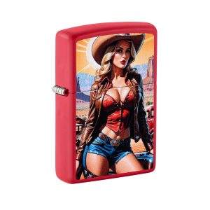 46904 Zippo Cowgirl Pinup