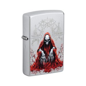 46913 Zippo Reaper Skull