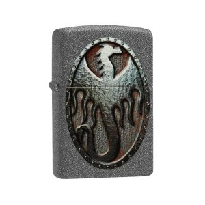 49072 Zippo Metal Dragon Shield