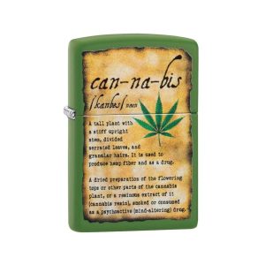 49119 Zippo Cannabis
