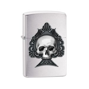 200 Zippo Ace Skull