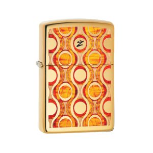 254B Zippo Script Deco