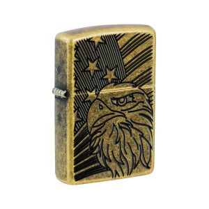 46862 Zippo Eagle and Flag
